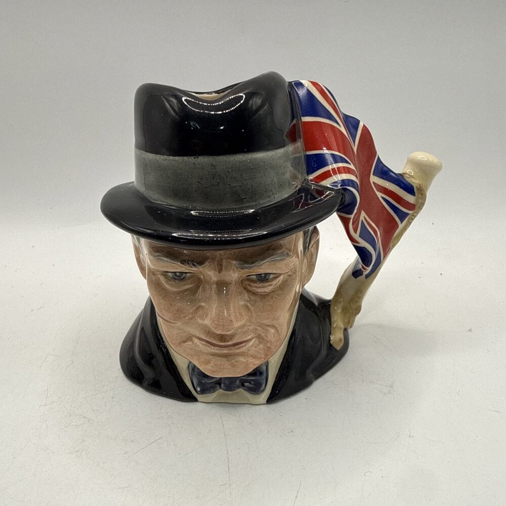 Royal Doulton HTF LTD. EDITION Toby Jug Sir Winston Churchill D2757 *